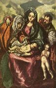 GRECO, El holy family China oil painting reproduction